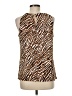 MICHAEL Michael Kors Brown Sleeveless Blouse Size M - photo 2