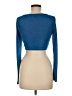 Shein Blue Long Sleeve T-Shirt Size 6 - photo 2