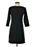 Necessitees Solid Black Casual Dress Size S - photo 2