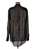 Equipment Paisley Black Long Sleeve Blouse Size M - photo 2