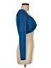 Shein Blue Long Sleeve T-Shirt Size 6 - photo 4