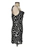 Zara 100% Viscose Graphic Black Cocktail Dress Size S - photo 4