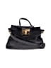Tory Burch 100% Leather Black Leather Satchel One size - photo 1