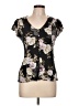 Torrid Black Short Sleeve Blouse Size Lg Plus (0) - photo 1