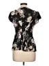 Torrid Black Short Sleeve Blouse Size Lg Plus (0) - photo 2
