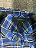 J.Crew Plaid Blue Long Sleeve Button-Down Shirt Size 6 - photo 7