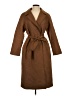 Elie Tahari 100% Polyester Brown Trenchcoat Size S - photo 1