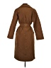 Elie Tahari 100% Polyester Brown Trenchcoat Size S - photo 2