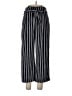Warehouse Stripes Black Casual Pants Size 12 - photo 1