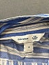 Old Navy Stripes Blue Long Sleeve Button-Down Shirt Size M - photo 7