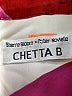 Chetta B Tropical Pink Cocktail Dress Size L (estimated) - photo 7
