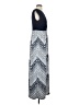 AB Studio Chevron-herringbone Blue Casual Dress Size 4 - photo 4