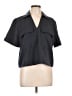 MICHAEL Michael Kors Gray Short Sleeve Blouse Size L - photo 1