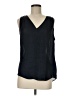 Banana Republic 100% Polyester Black Sleeveless Blouse Size M - photo 1