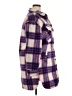 madden nyc 100% Polyester Plaid Purple Coat Size 3X - photo 4