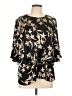 Vince Camuto 100% Polyester Black 3/4 Sleeve Blouse Size L - photo 1