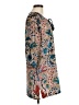 Whisper 100% Polyester Paisley Blue Casual Dress Size M - photo 4