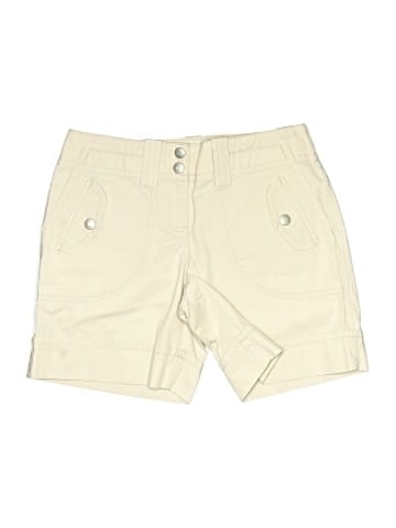 Ann Taylor LOFT Khaki Shorts (view 1)