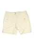 Ann Taylor LOFT Solid Tan Khaki Shorts Size 0 - photo 1