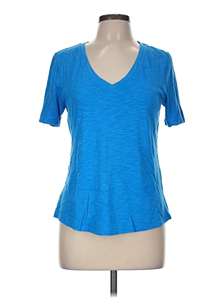 Pre-owned White House Black Market Active T-shirt In Blue