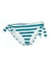 Target Stripes Teal Swimsuit Bottoms Size XL (estimated) - photo 1