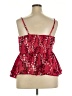 Torrid 100% Polyester Red Sleeveless Blouse Size 2X Plus (2) - photo 2