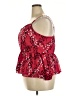 Torrid 100% Polyester Red Sleeveless Blouse Size 2X Plus (2) - photo 5