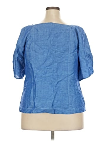Ann Taylor Short Sleeve Blouse (view 2)