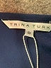 Trina Turk 100% Polyester Solid Blue Jumpsuit Size 8 - photo 4