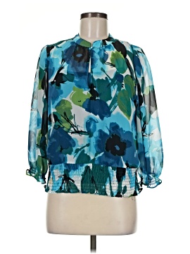 a.n.a. A New Approach 3/4 Sleeve Blouse (view 1)