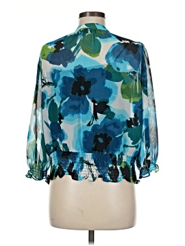 a.n.a. A New Approach 3/4 Sleeve Blouse (view 2)