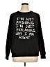 Assorted Brands Graphic Black Sweatshirt Size XL - photo 1