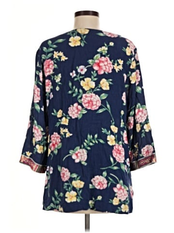 Belle By Kim Gravel 3/4 Sleeve Blouse (view 2)