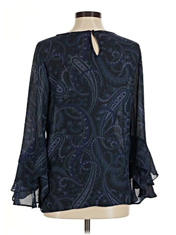 Chaps Long Sleeve Blouse (view 2)