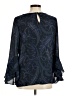 Chaps 100% Polyester Blue Long Sleeve Blouse Size M - photo 2