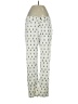 Assorted Brands Print Ivory Casual Pants Size 27 waist - photo 1