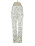 Assorted Brands Print Ivory Casual Pants Size 27 waist - photo 2