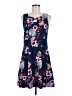 Mudd Floral Blue Casual Dress Size M - photo 1
