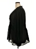Torrid 100% Polyester Black 3/4 Sleeve Blouse Size 3X Plus (3) - photo 5