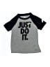 Nike Gray Short Sleeve T-Shirt Size 3 - 4 - photo 1