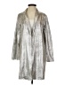 Versona Metallic Silver Coat Size S - photo 1