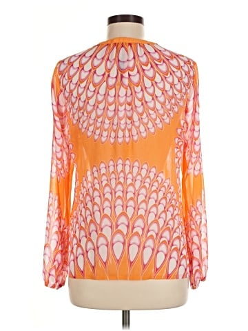 Rose + Olive Long Sleeve Blouse (view 2)