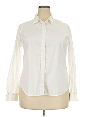 The Shirt by Rochelle Behrens Long Sleeve Button-Down Shirt (view 1)