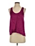 Rebecca Taylor 100% Silk Solid Pink Burgundy Sleeveless Blouse Size 2 - photo 1