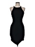 Express 100% Polyester Solid Black Cocktail Dress Size 6 - photo 1