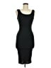Ambiance Solid Black Cocktail Dress Size M - photo 1