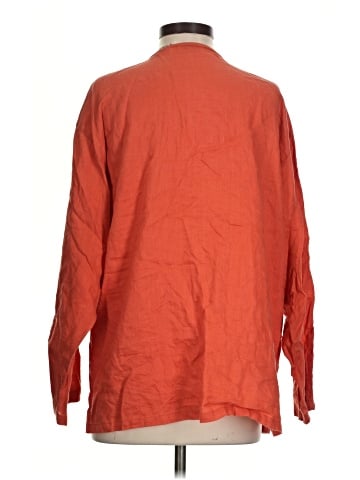 Ann Taylor 3/4 Sleeve Button-Down Shirt (view 2)