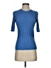 Veronica Beard Blue Short Sleeve Top Size S - photo 1