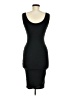 Ambiance Solid Black Cocktail Dress Size M - photo 2