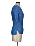 Veronica Beard Blue Short Sleeve Top Size S - photo 4